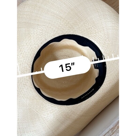 ARTESANO Tulipan Hat in Natural S NWOT main image 11